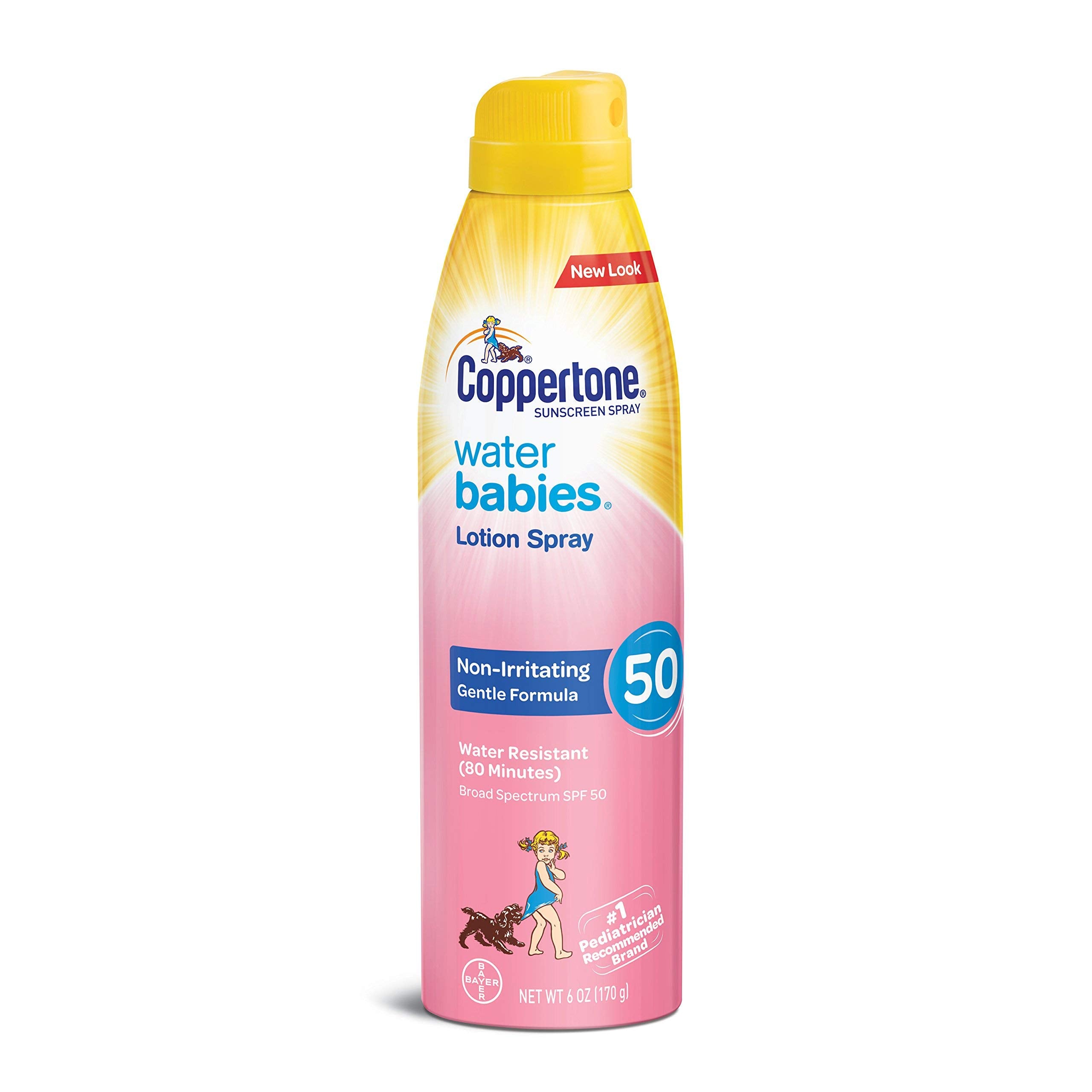 Coppertone Water Babies SPF 50 Sunscreen Spray