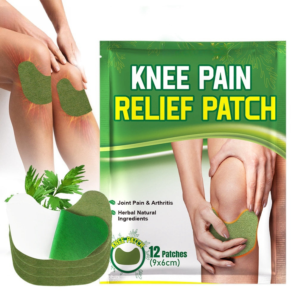 Herbal Knee Relief Plasters - Self-Heating 12pcs