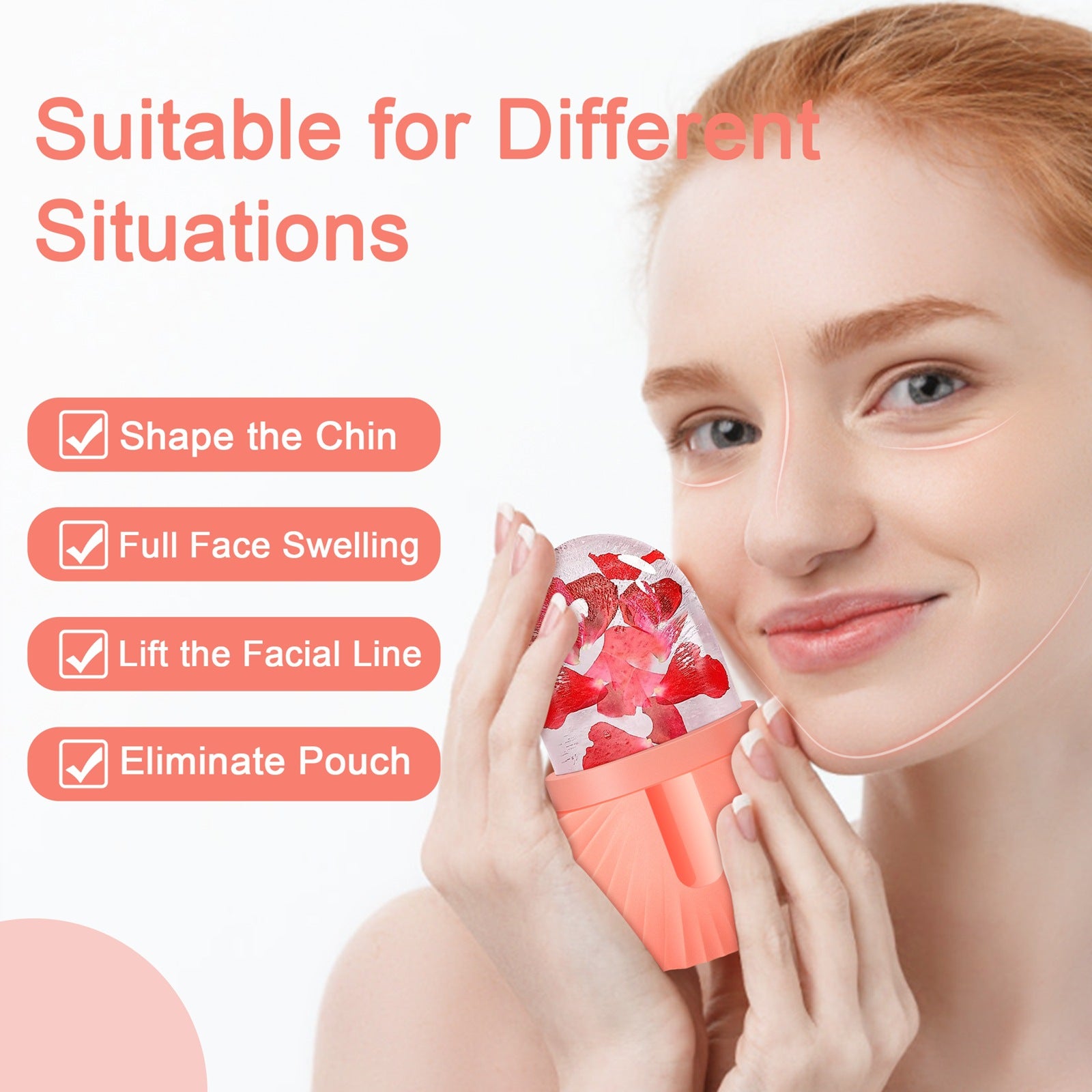 Diamond Ice Facial Roller