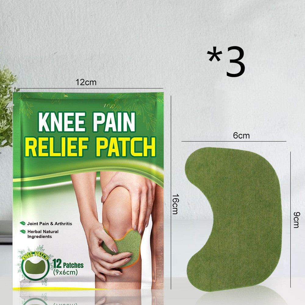 Herbal Knee Relief Plasters - Self-Heating 12pcs