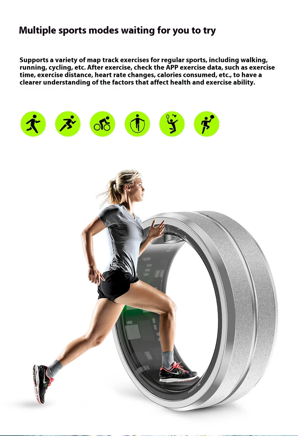 2026 Smart Ring – Health & Fitness Tracker