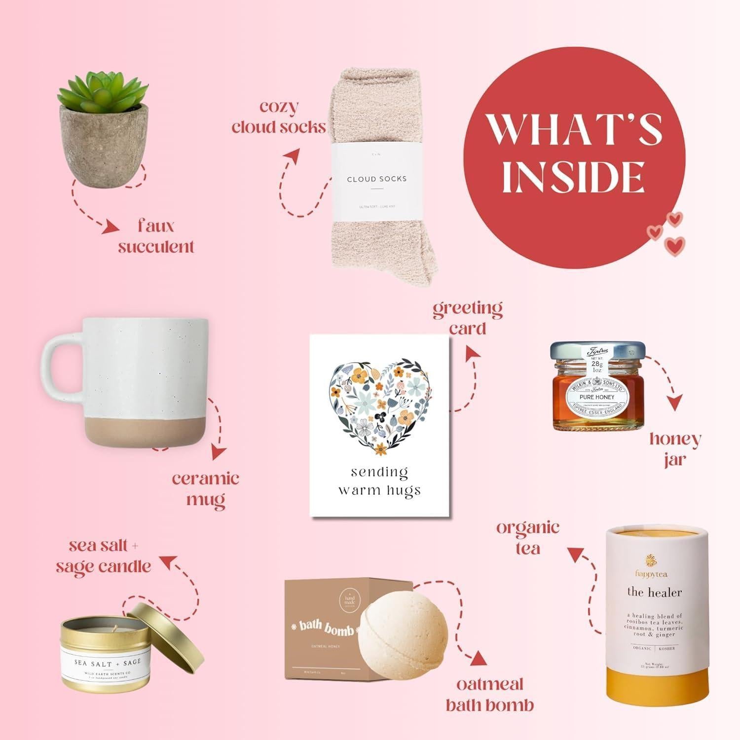 Sending Hugs Luxury Spa Gift Box for Her