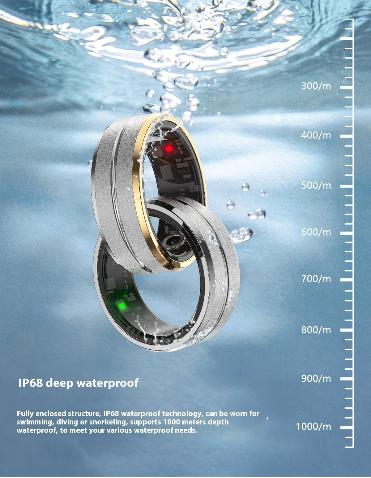 2026 Smart Ring – Health & Fitness Tracker